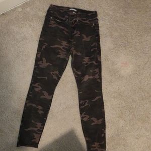 Camo jeans